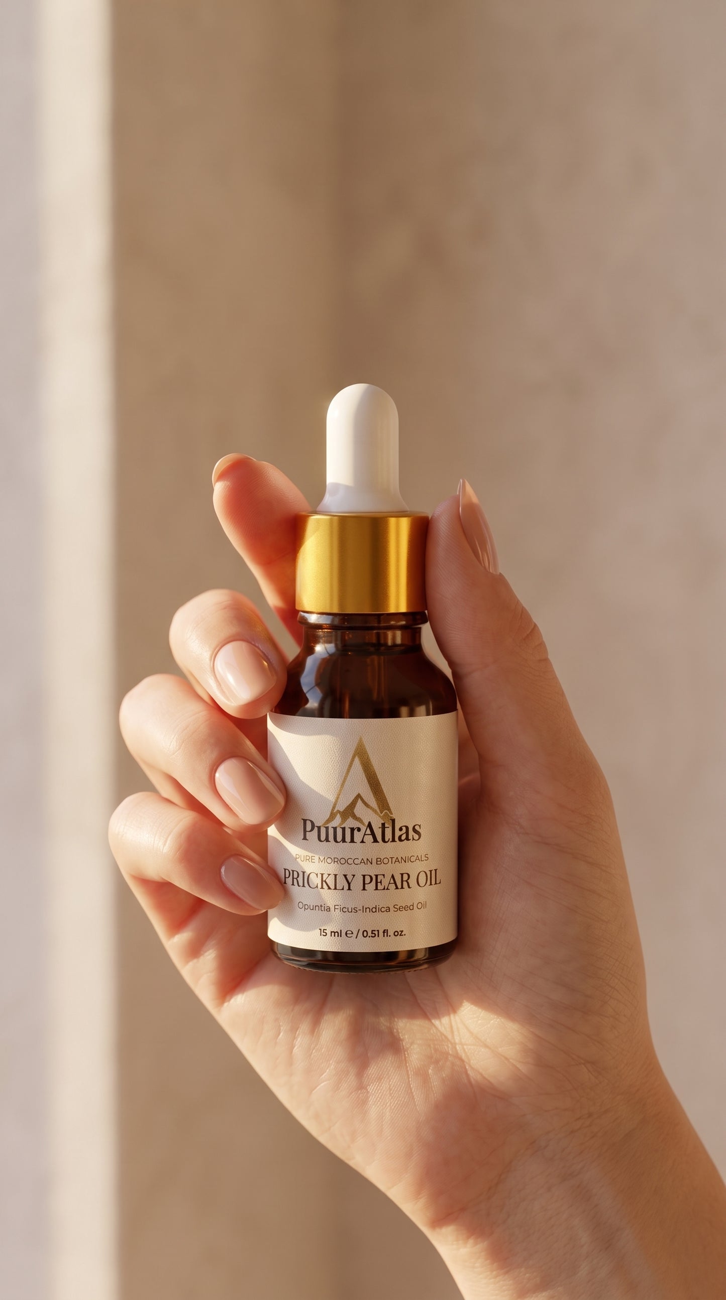 PuurAtlas Biologische Cactusvijgolie - 15ml